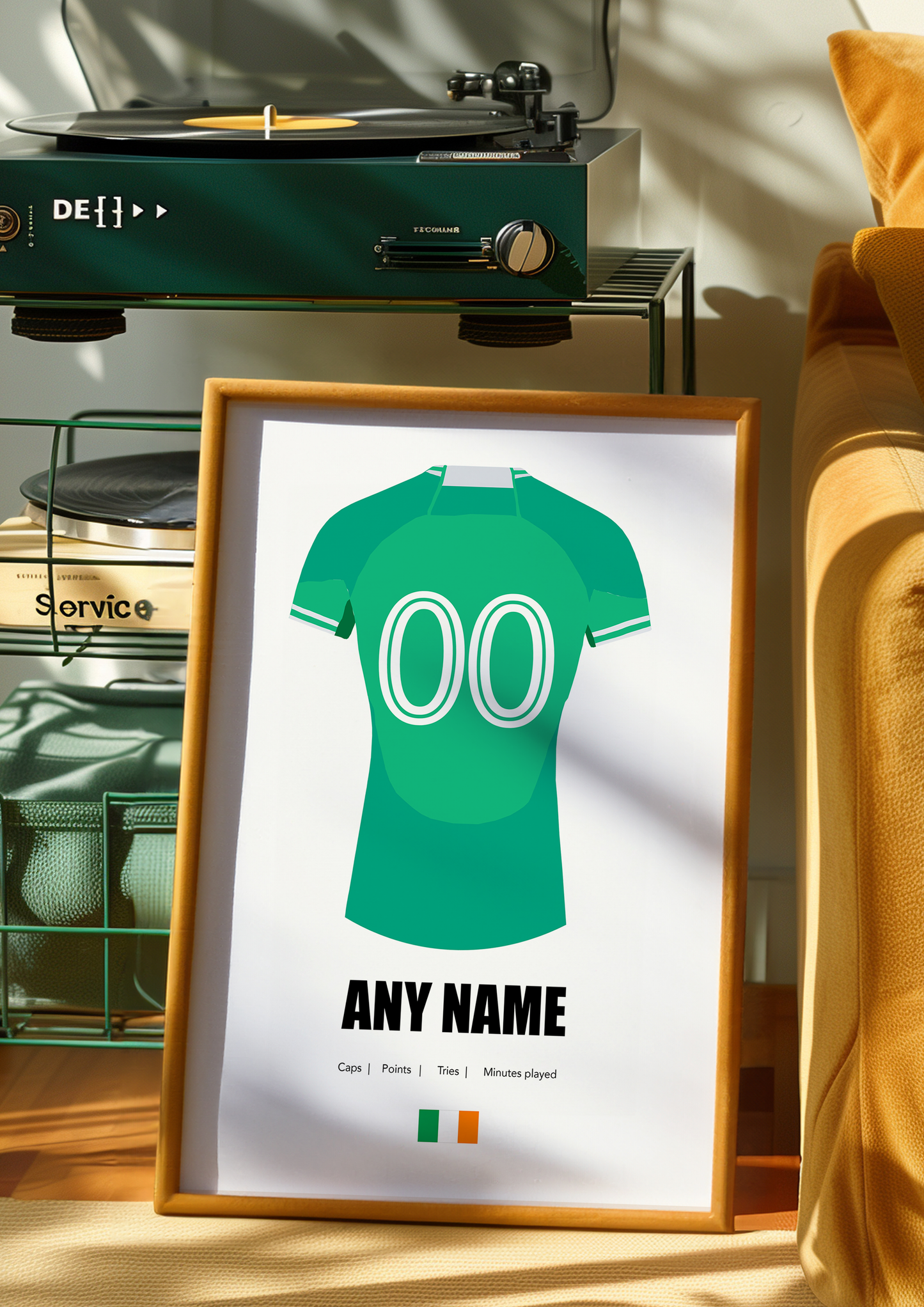 Ireland Rugby Custom Shirt Print