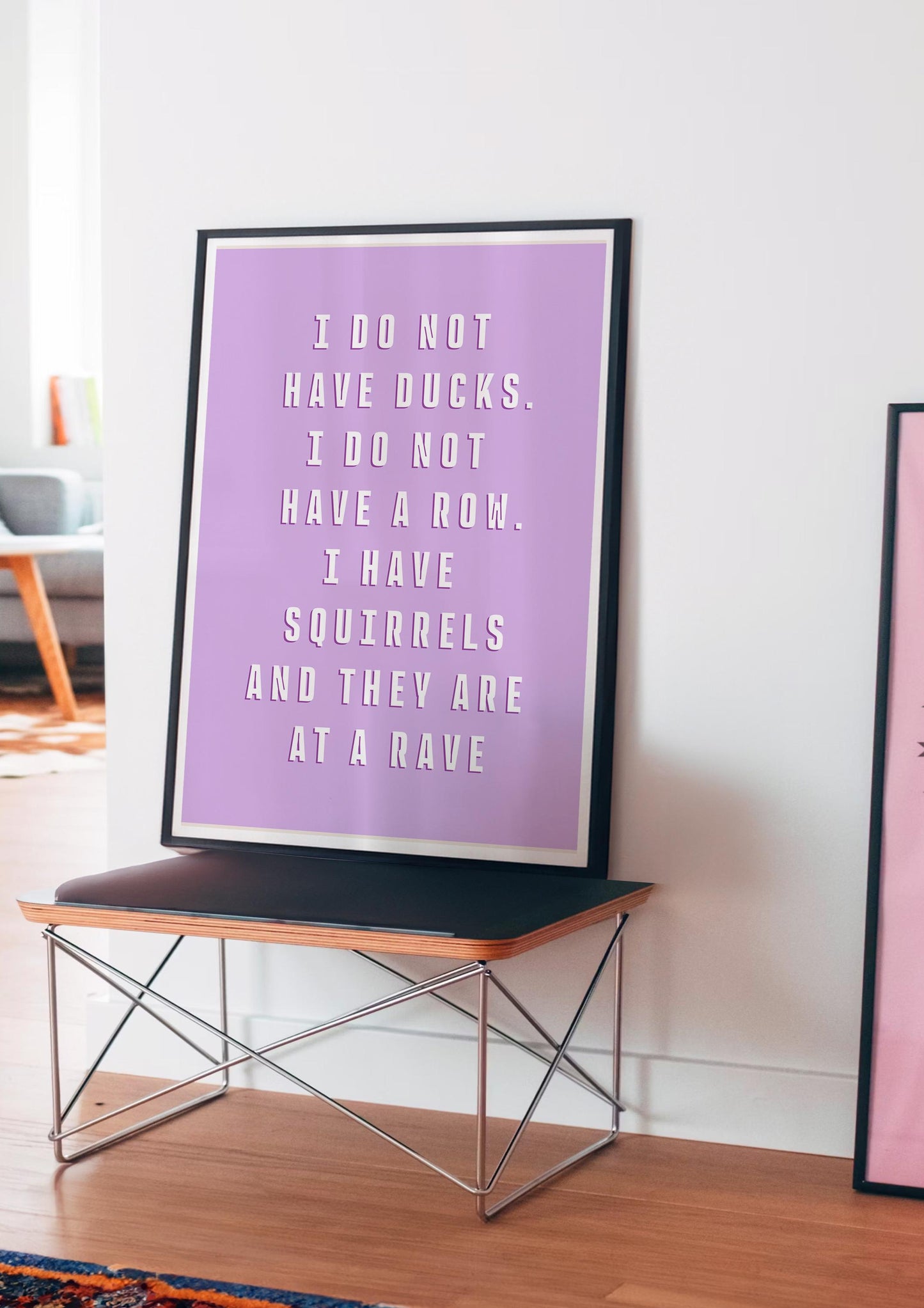 I Don't Have Ducks Print | Quote Print | Funny Quote Print | Wall Art | Wall Decor | Digital Print | Gift For Her | Gift For Him