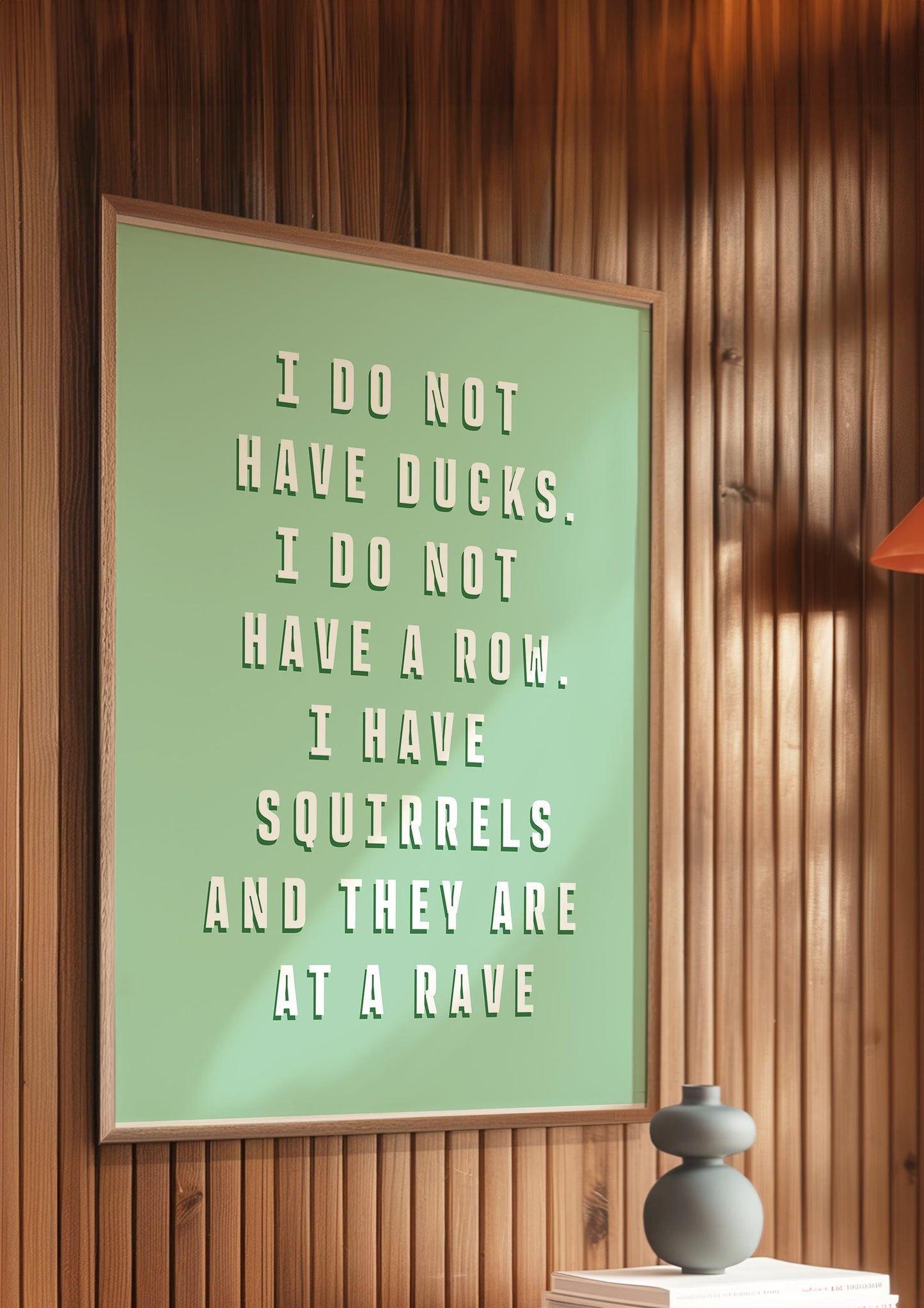I Don't Have Ducks Print | Quote Print | Funny Quote Print | Wall Art | Wall Decor | Digital Print | Gift For Her | Gift For Him