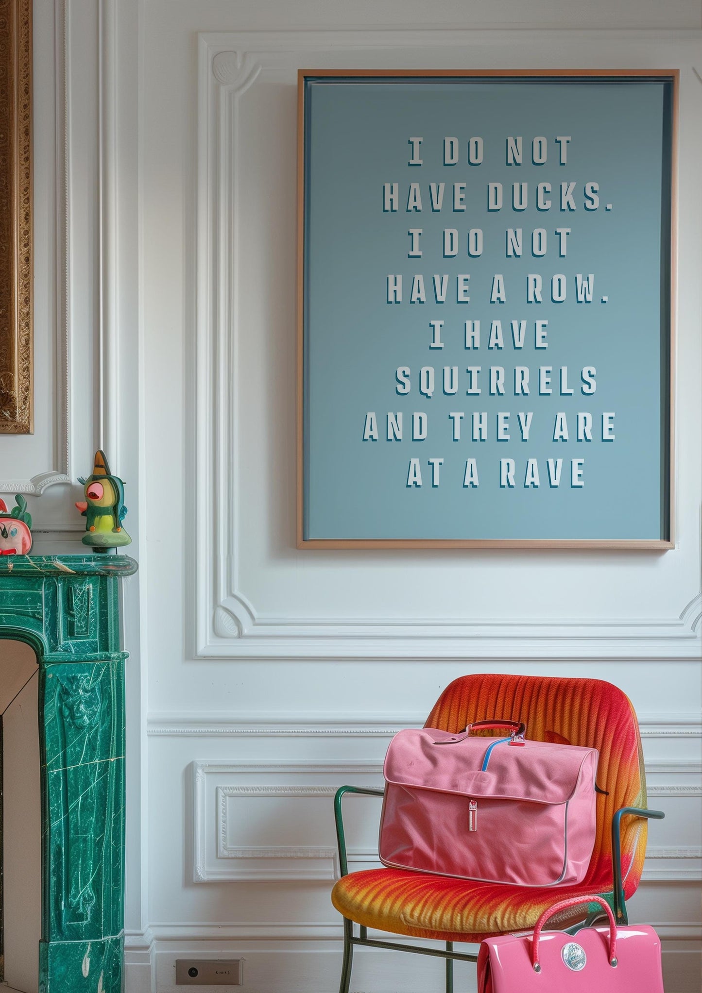 I Don't Have Ducks Print | Quote Print | Funny Quote Print | Wall Art | Wall Decor | Digital Print | Gift For Her | Gift For Him