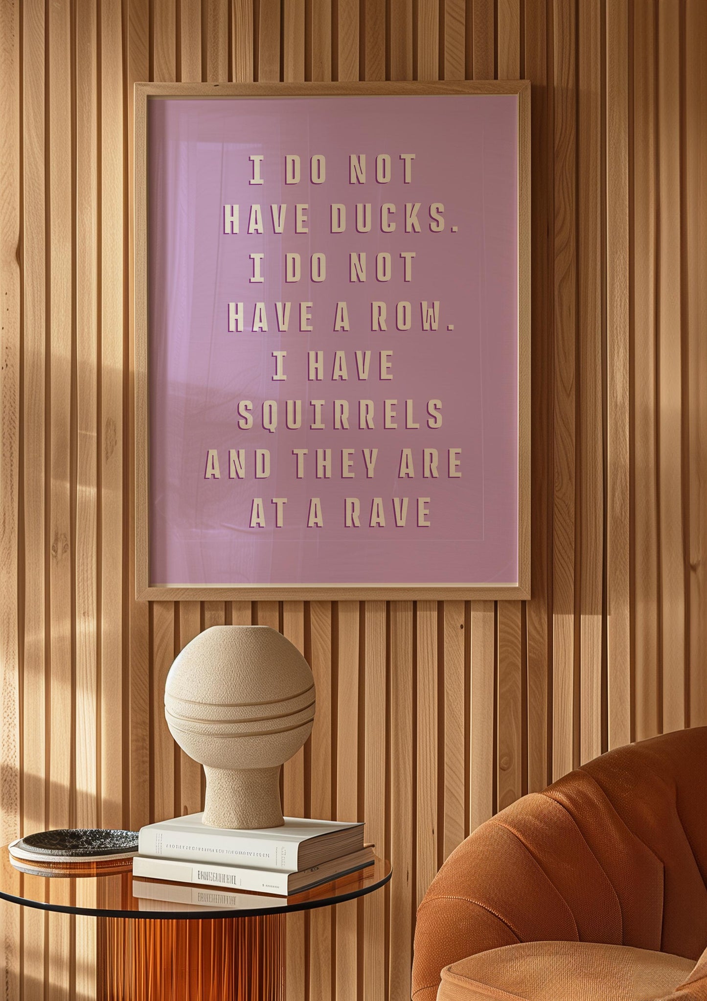 I Don't Have Ducks Print | Quote Print | Funny Quote Print | Wall Art | Wall Decor | Digital Print | Gift For Her | Gift For Him