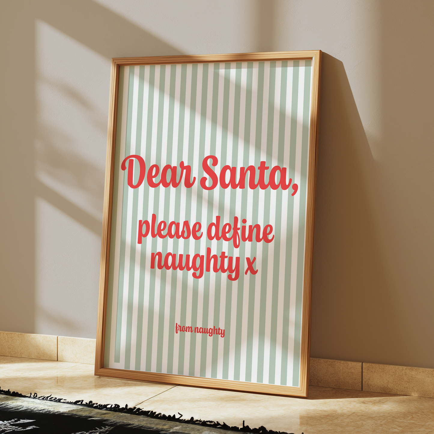 Dear Santa Print