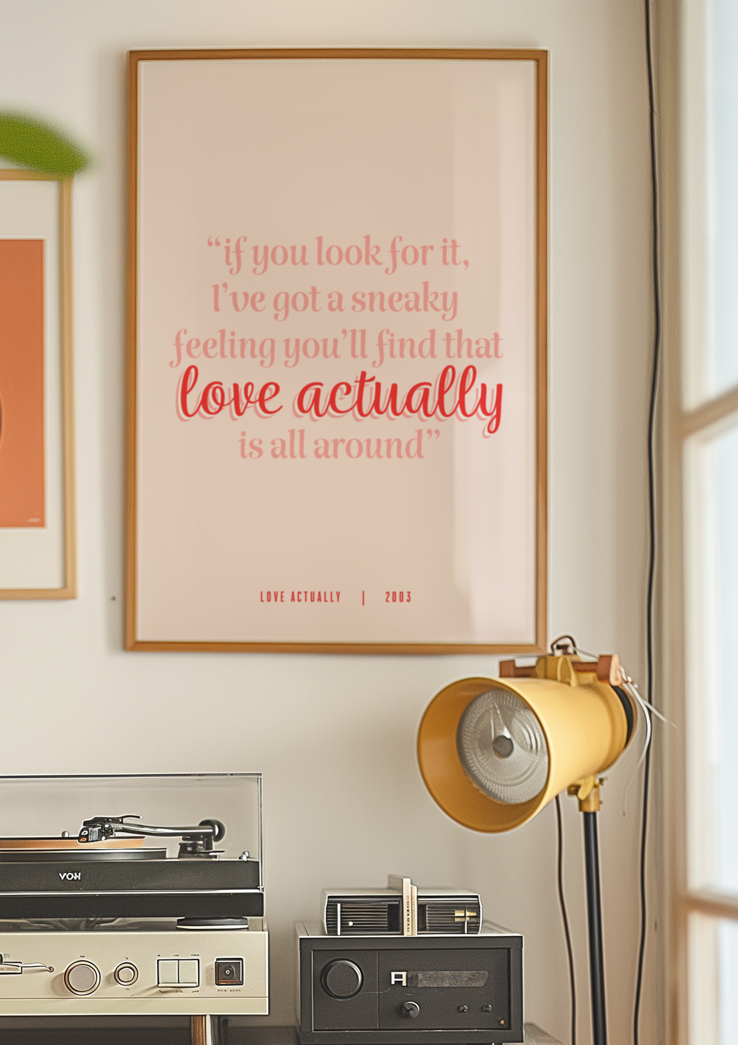 Love Actually Inspired Print