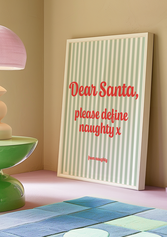 Dear Santa Print