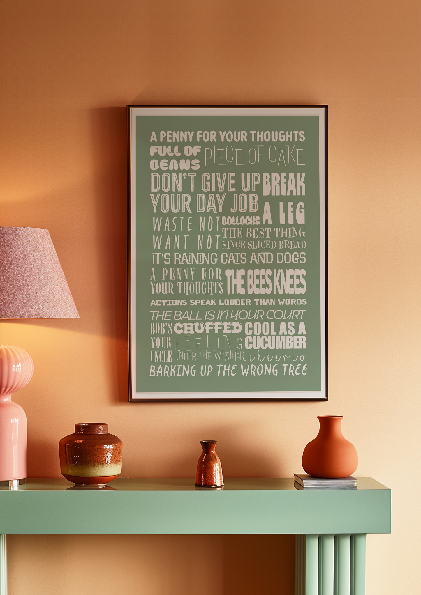 British Idioms Print