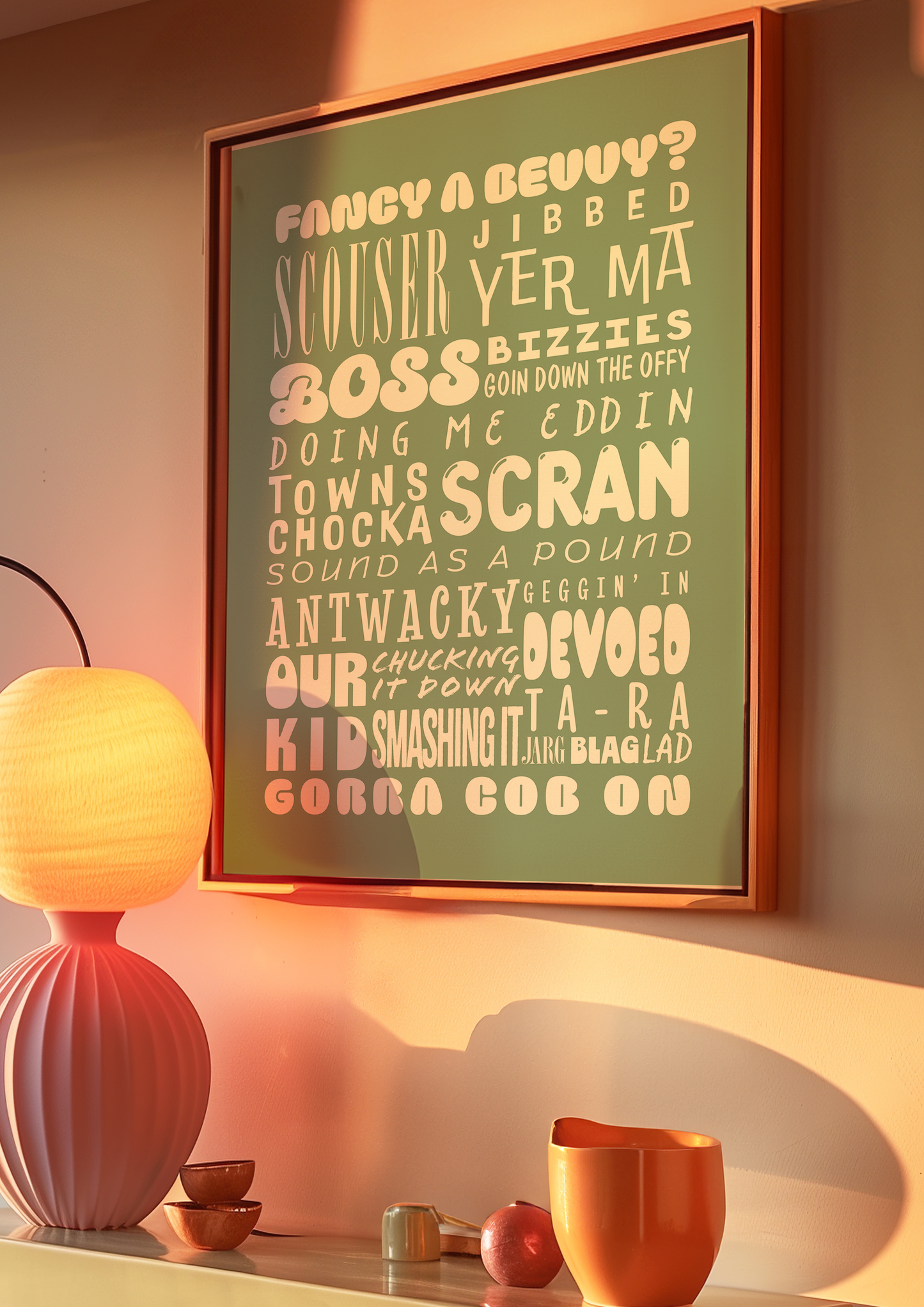 Scouse Slang Print