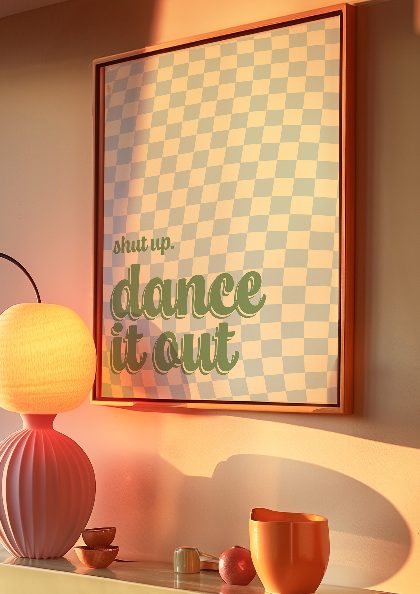 Shut up, dance it out Print