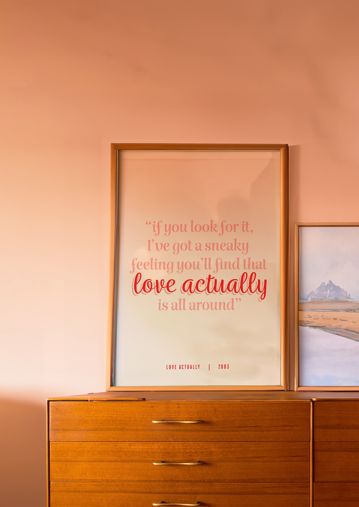 Love Actually Inspired Print