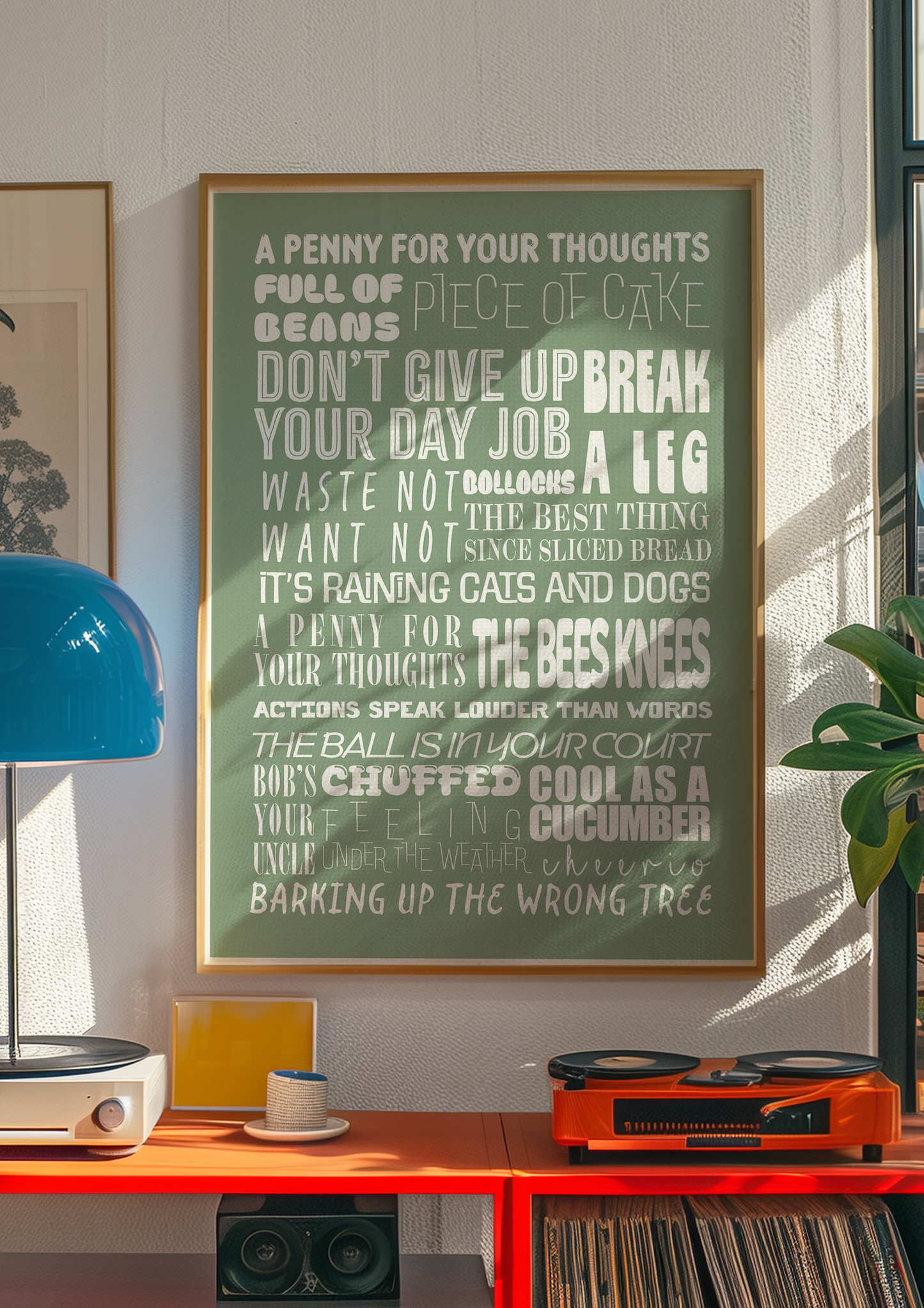 British Idioms Print