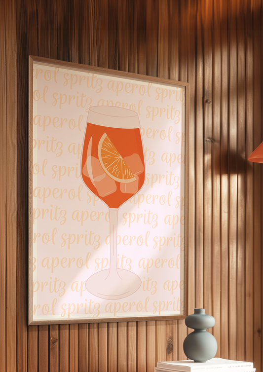 Aperol Sprits Page Print