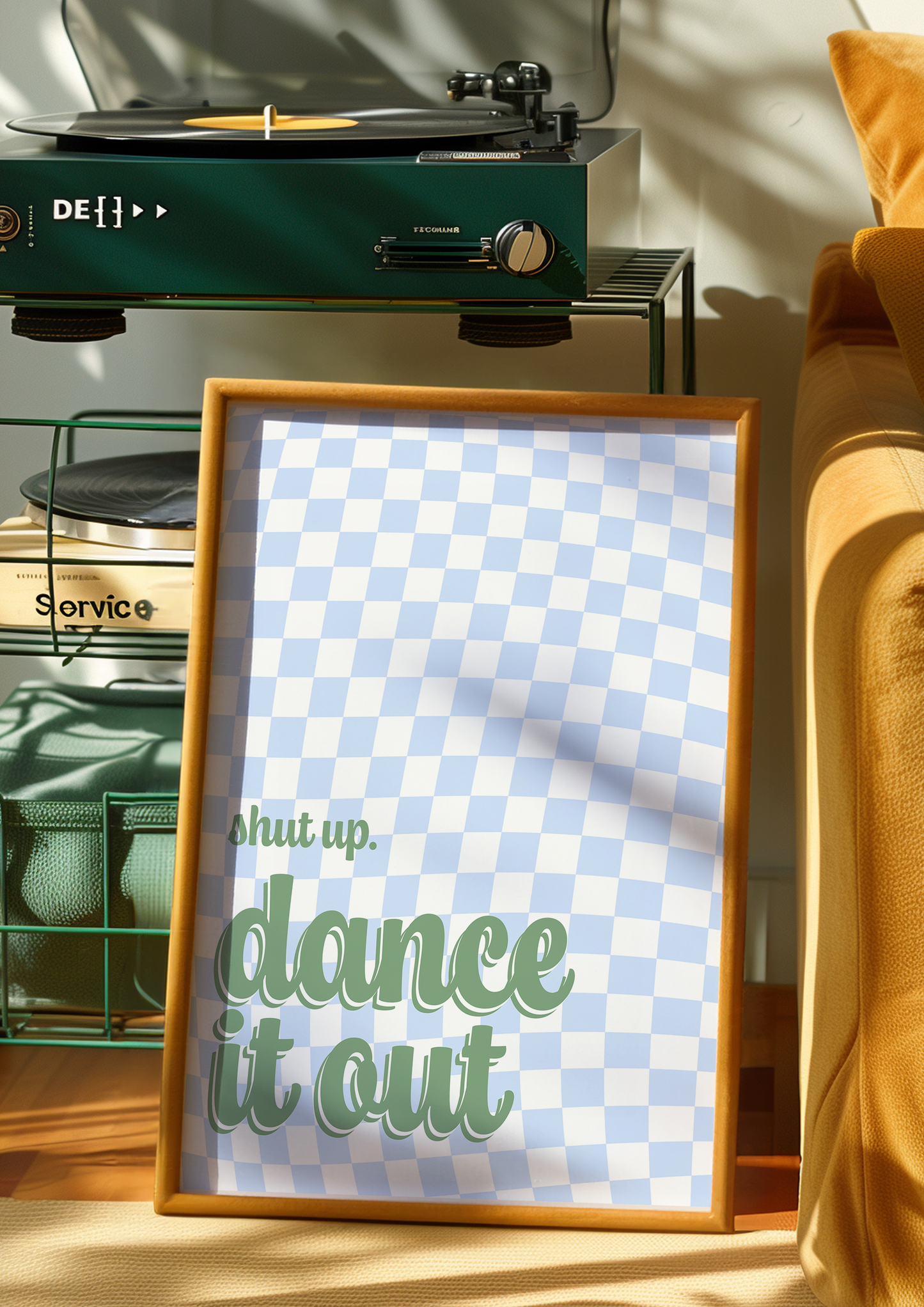 Shut up, dance it out Print