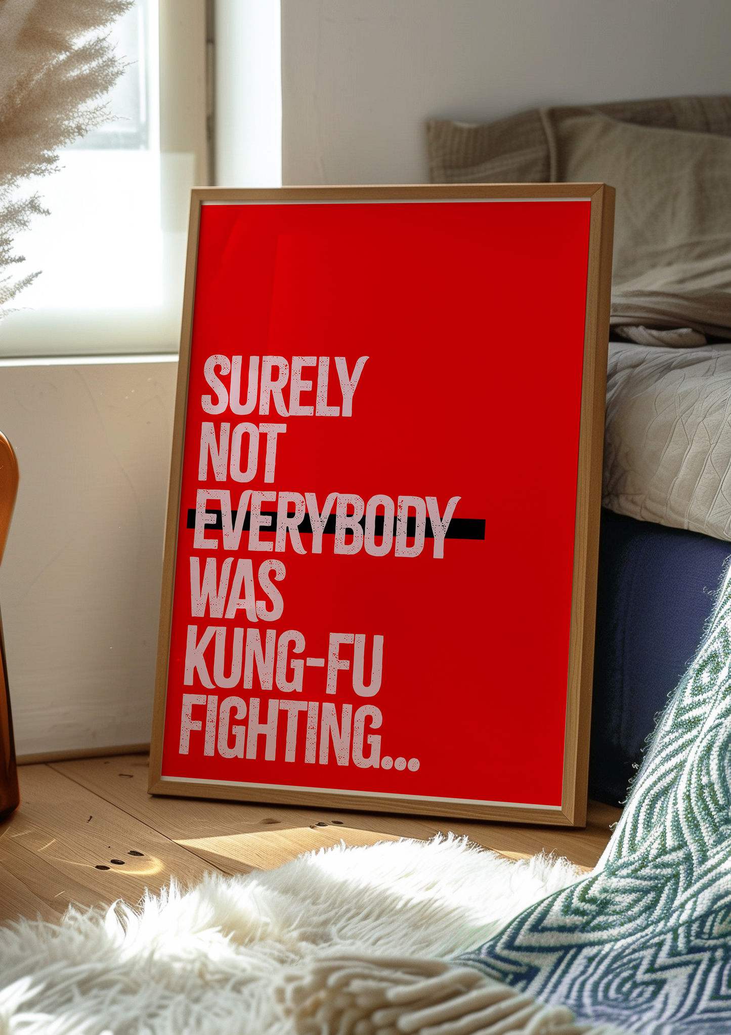 Kung-Fu Fighting Print