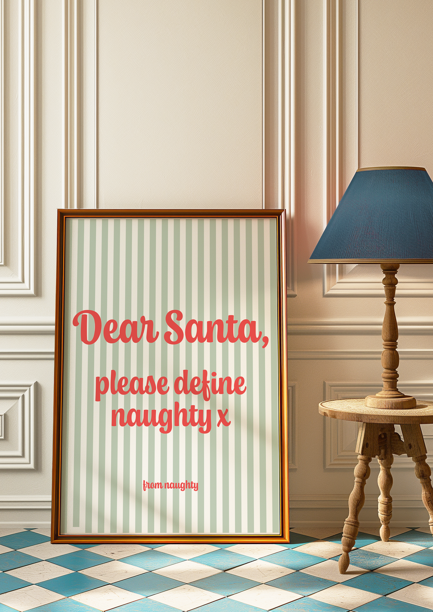 Dear Santa Print