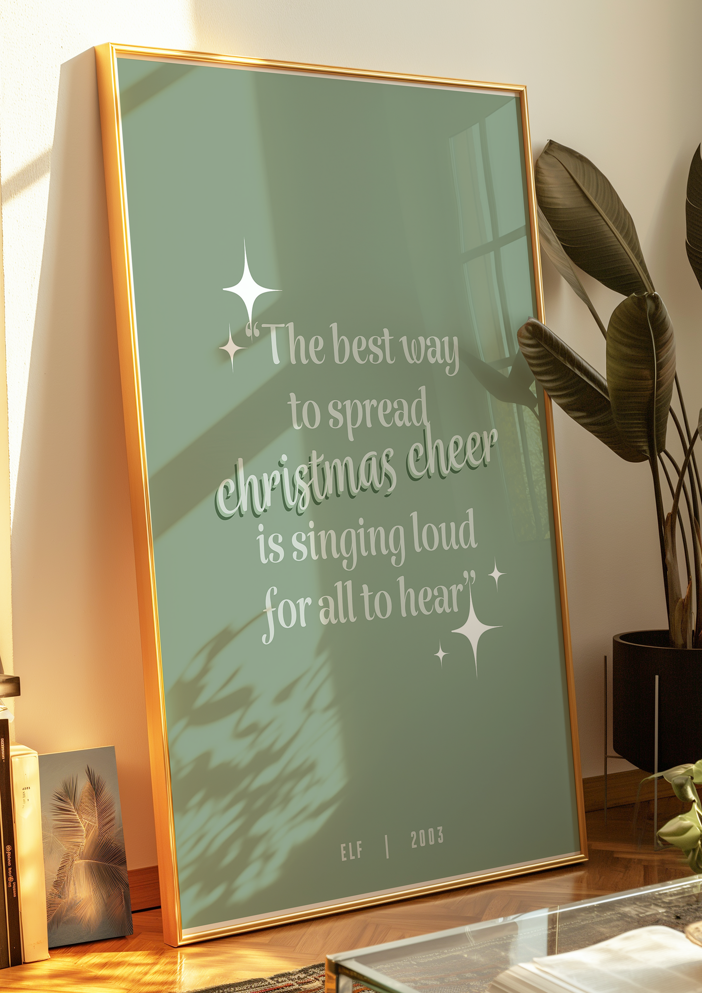 ELF inspired Christmas Quote Print