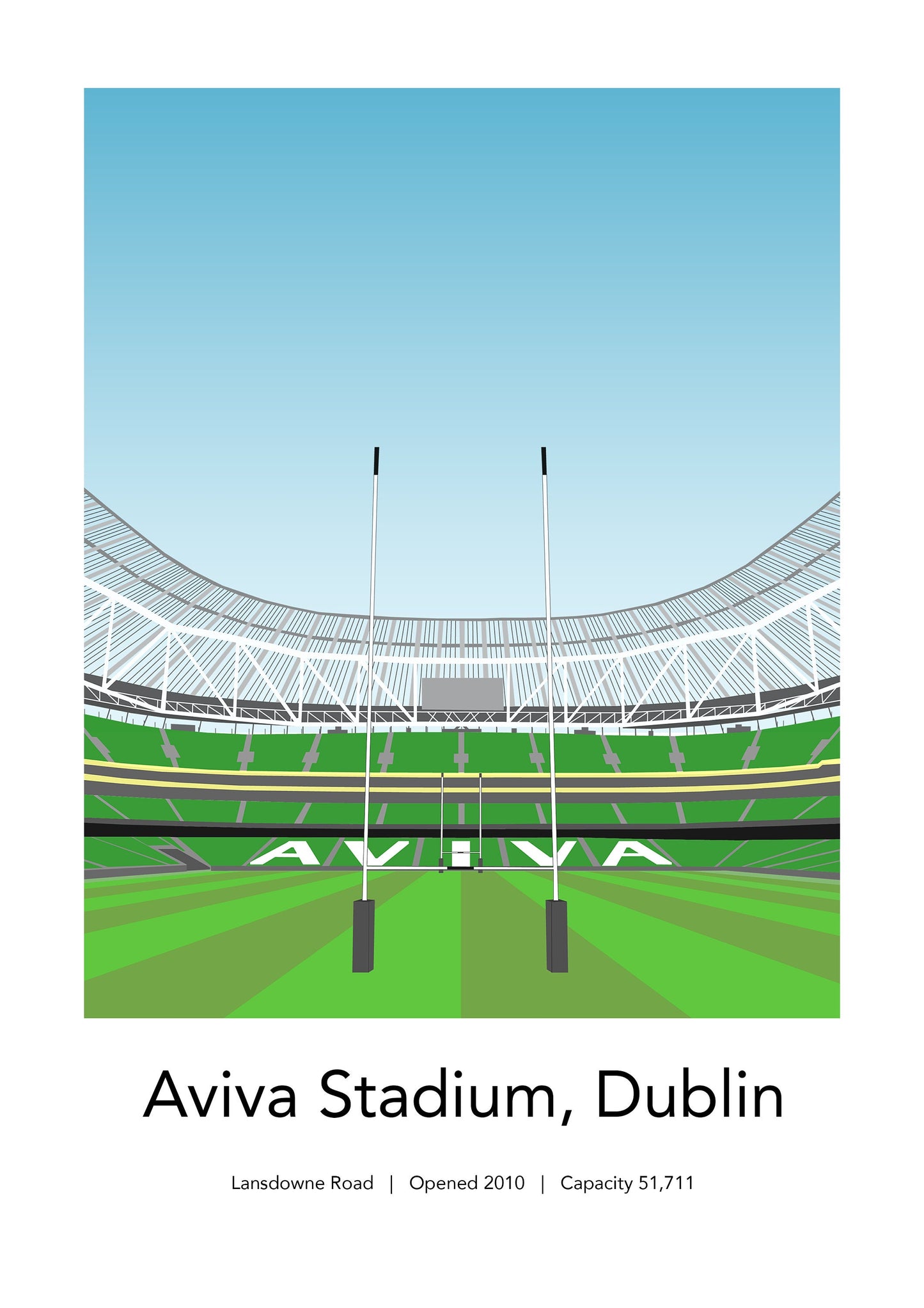 Aviva Stadium Print