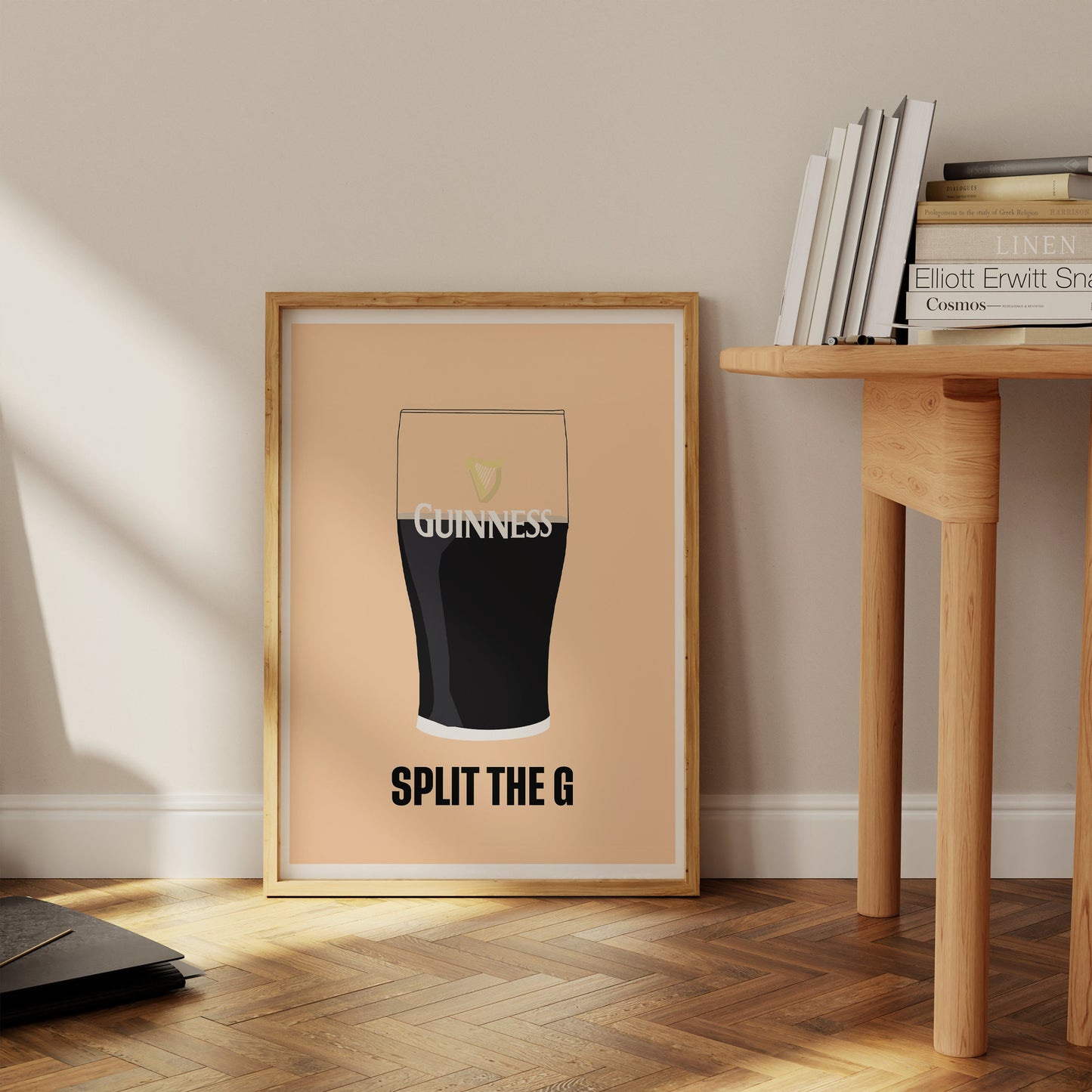 Guinness Print 'Split the G'