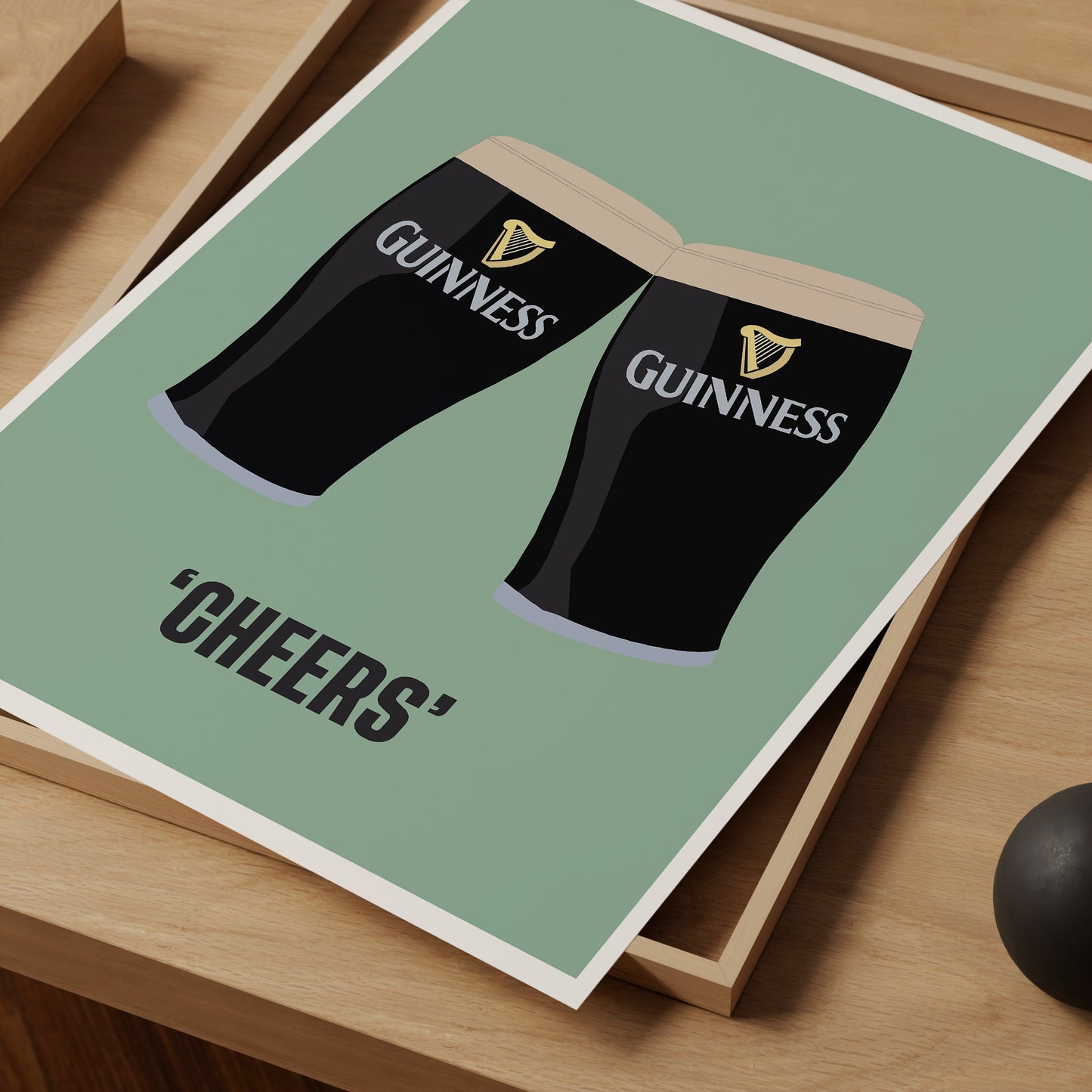 Guinness 'Cheers' Print