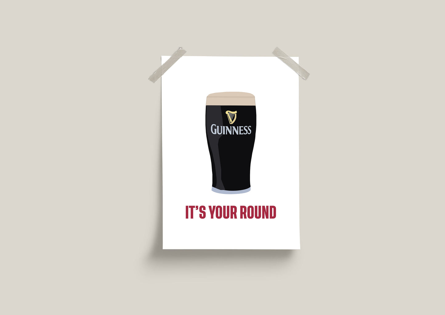 Guinness Pint Print