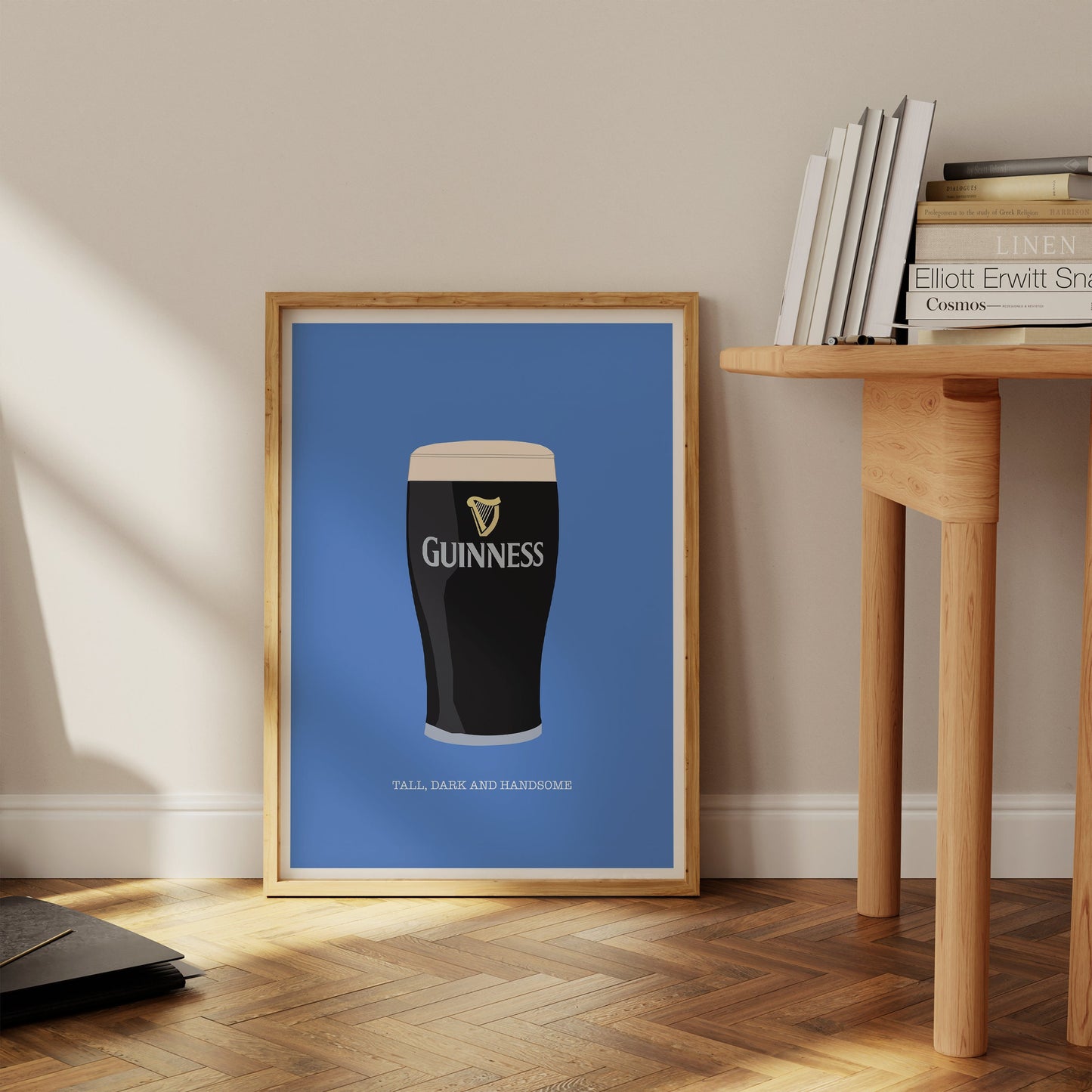 Tall, Dark and Handsome Guinness Print