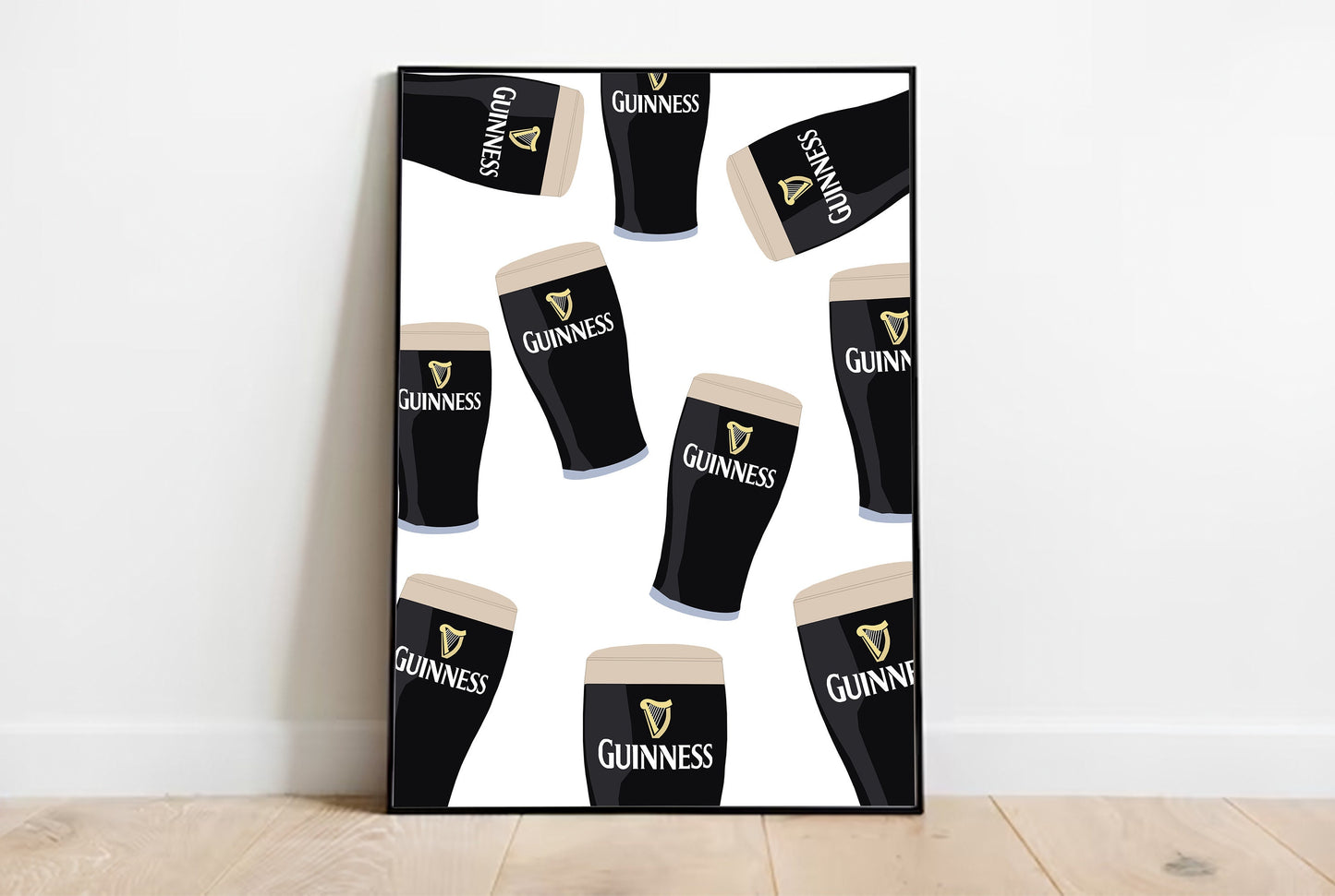 Guinness Pint Page Print