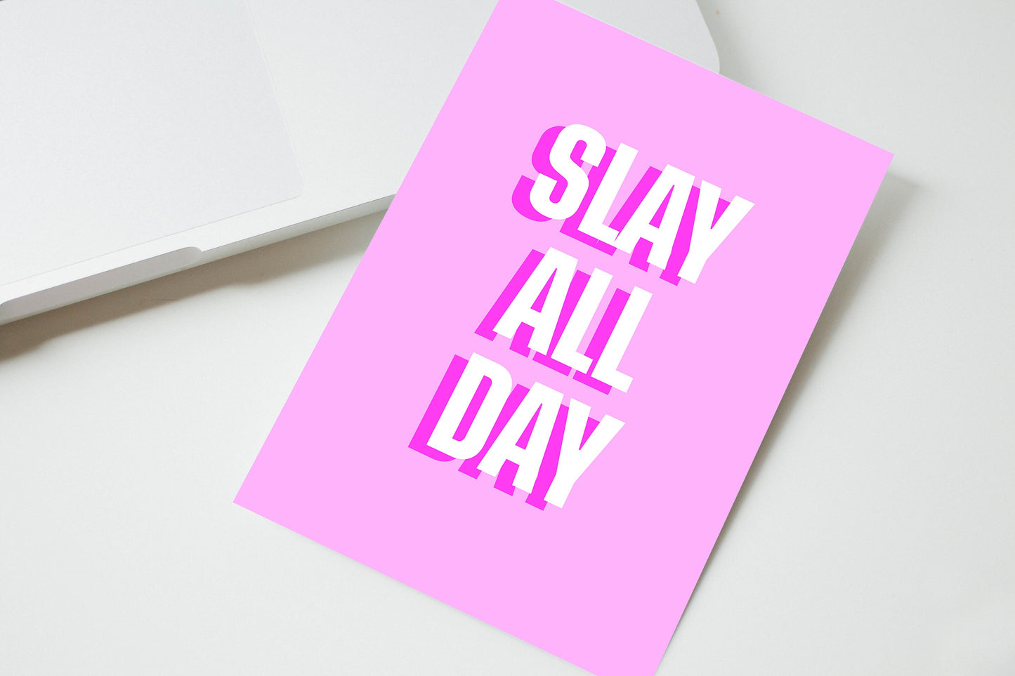 Greetings Card 'Slay All Day'