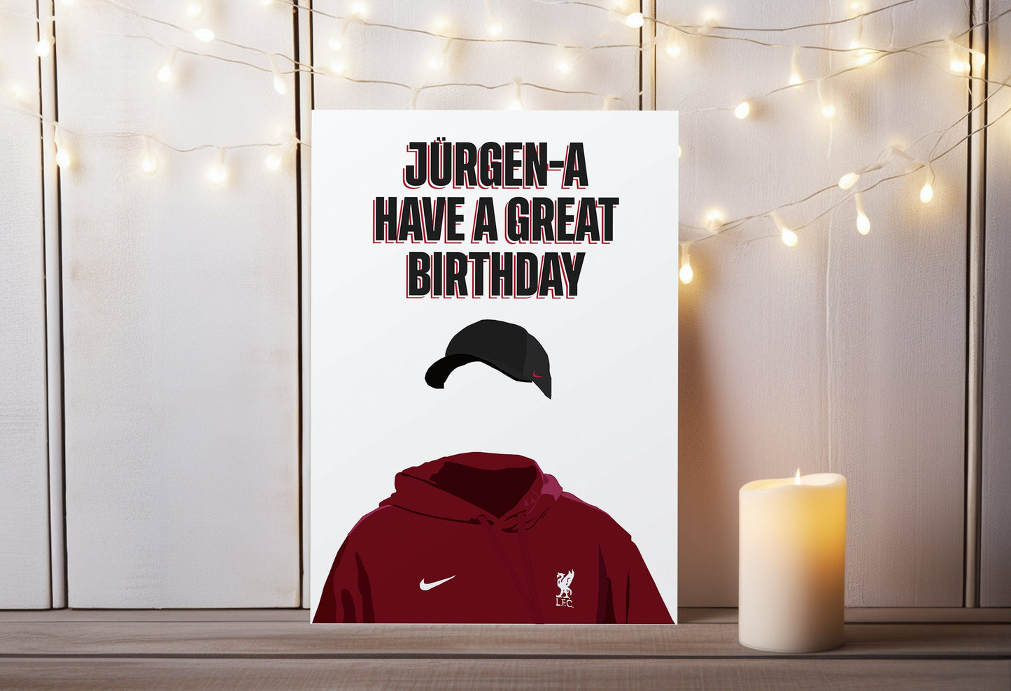 Klopp Birthday Card | 'Jurgen-a have a great Birthday'