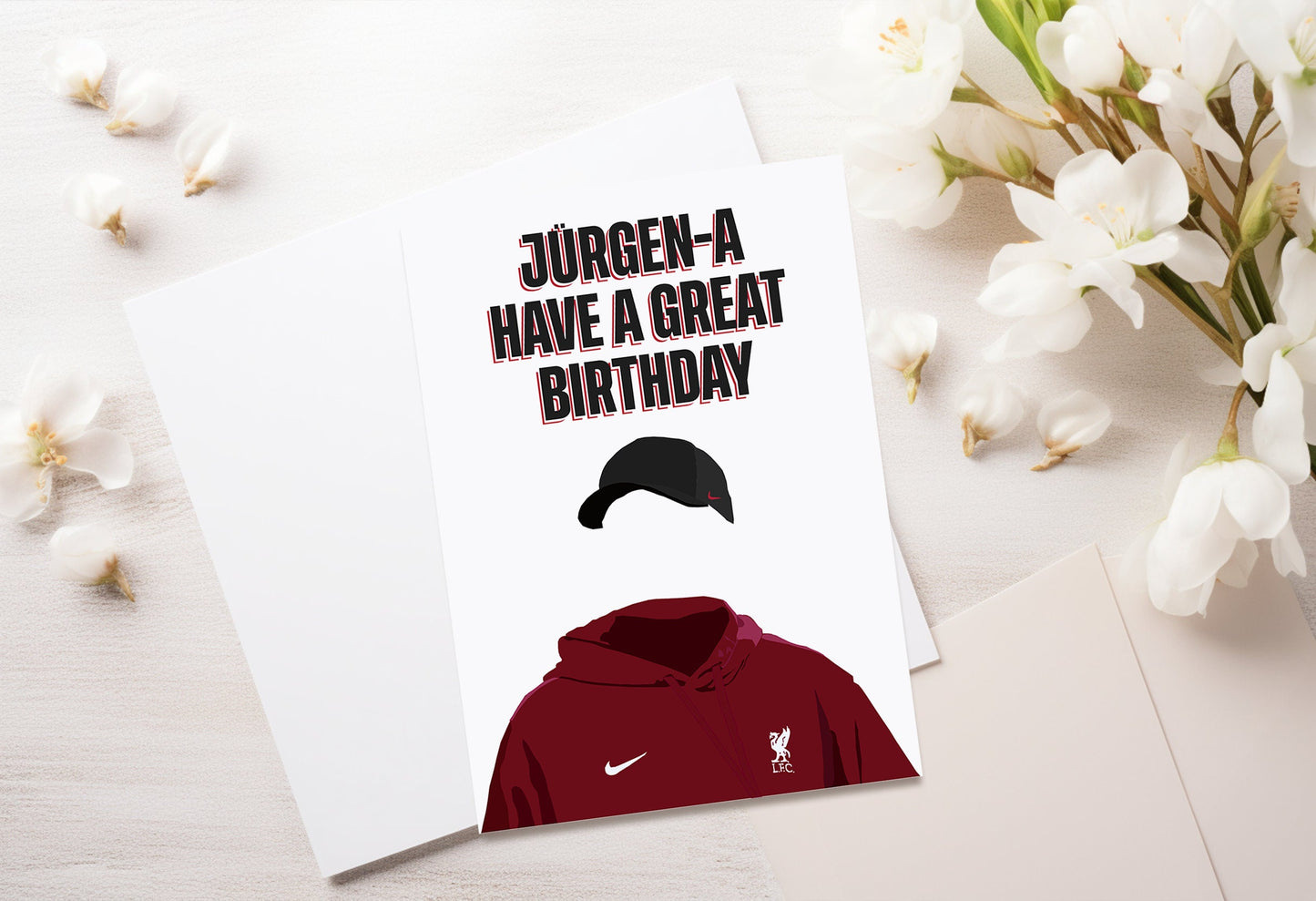 Klopp Birthday Card | 'Jurgen-a have a great Birthday'