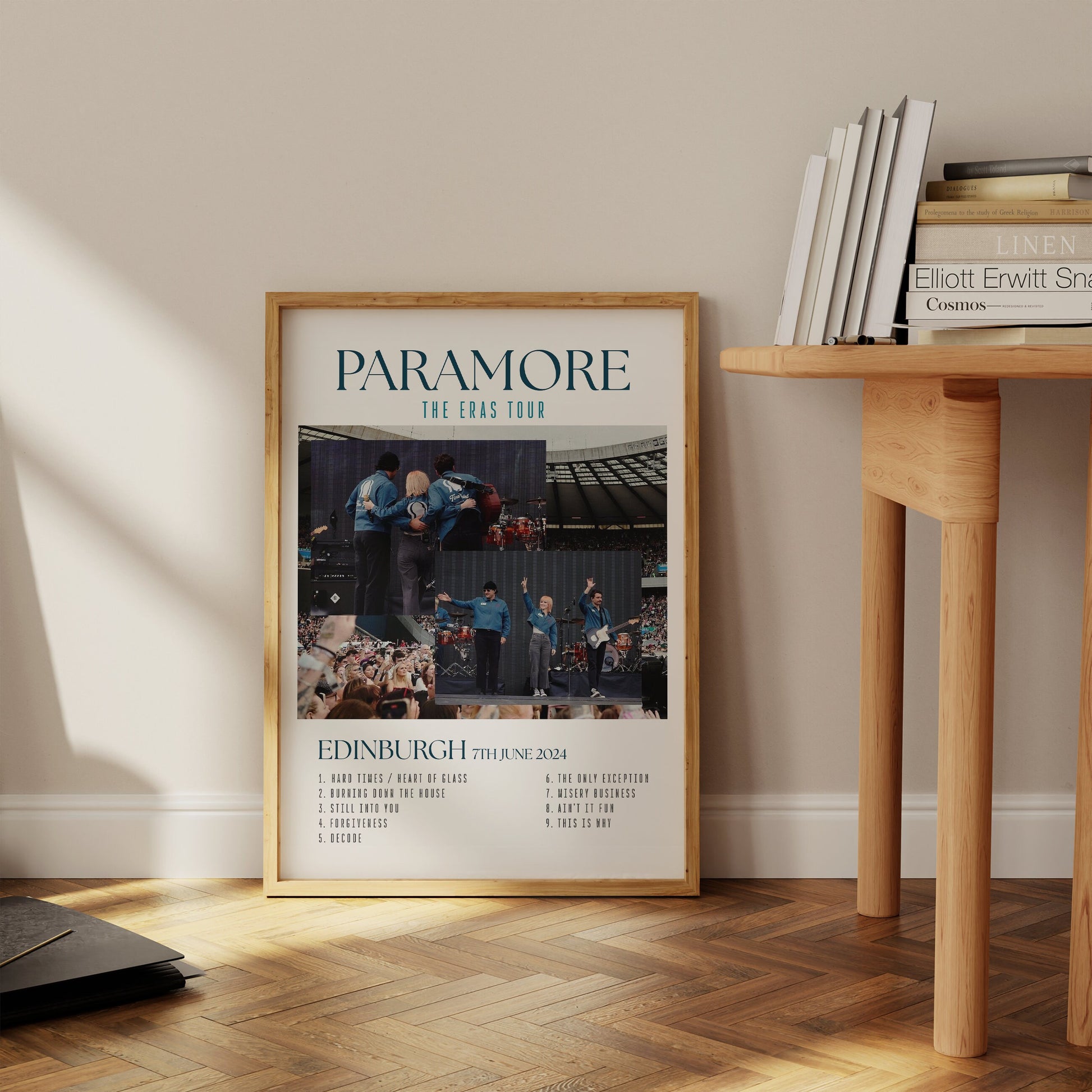 Custom Setlist Print | Any Setlist | Poster Print | Concert Wall Art | Perfect Gift | Personalised Setlist Print | Custom Print