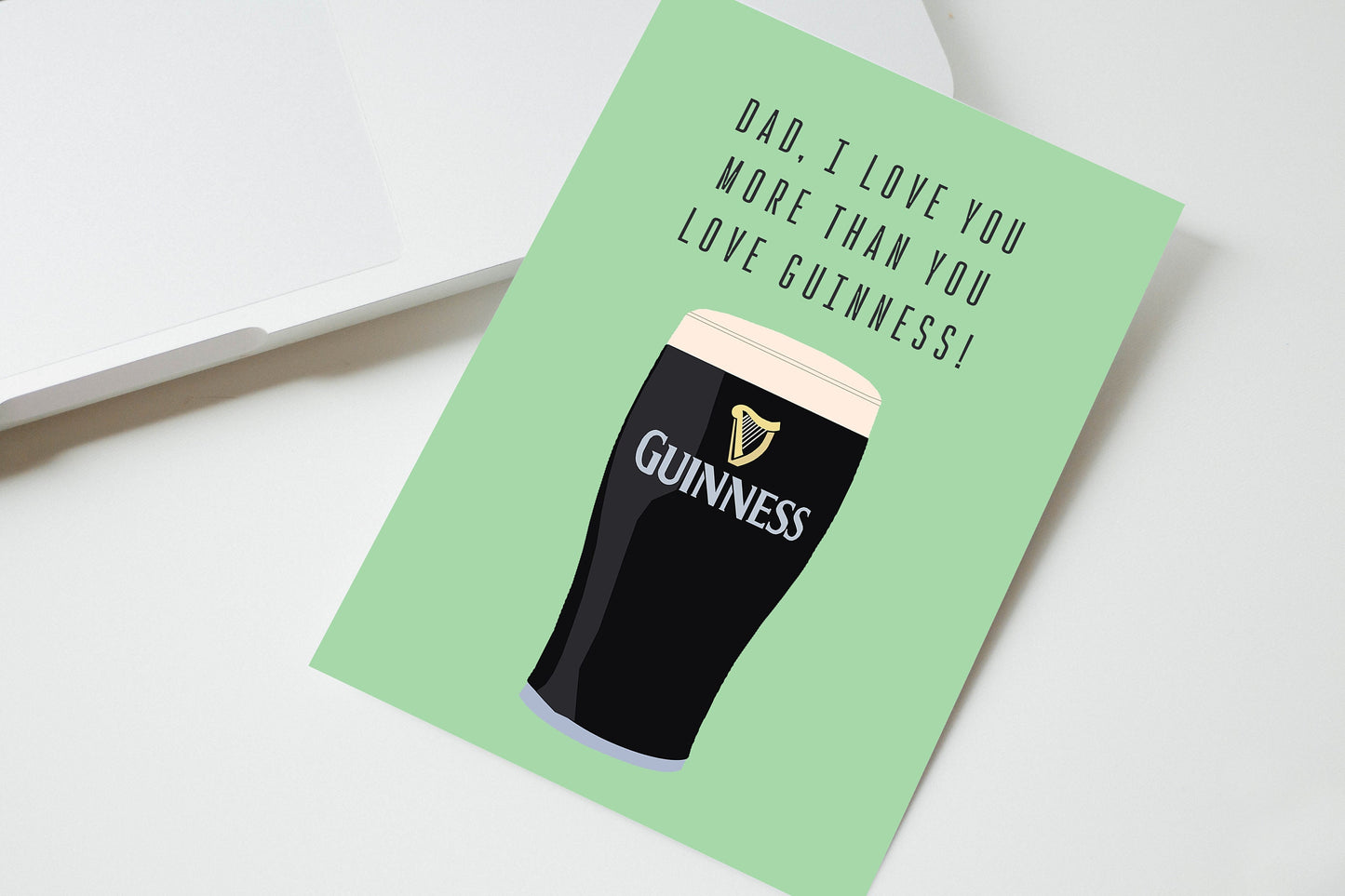 Guinness card for dad