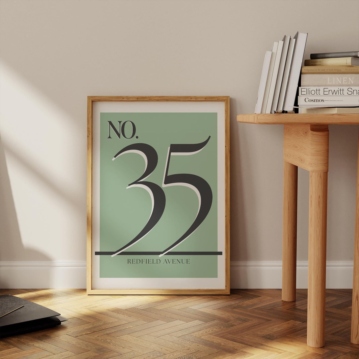 House Number Print