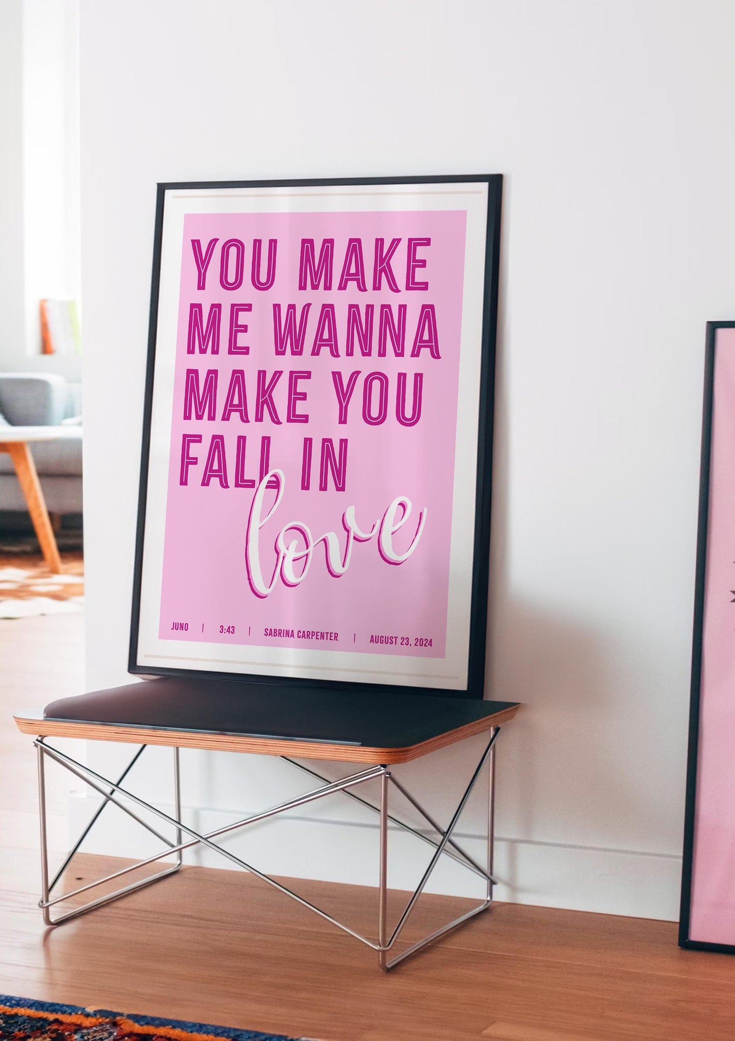 JUNO Sabrina Carpenter Quote Print | Wall Art | Wall Decor | Kitchen Print | Sabrina Carpenter Print | Gift For Her | Gift For Him