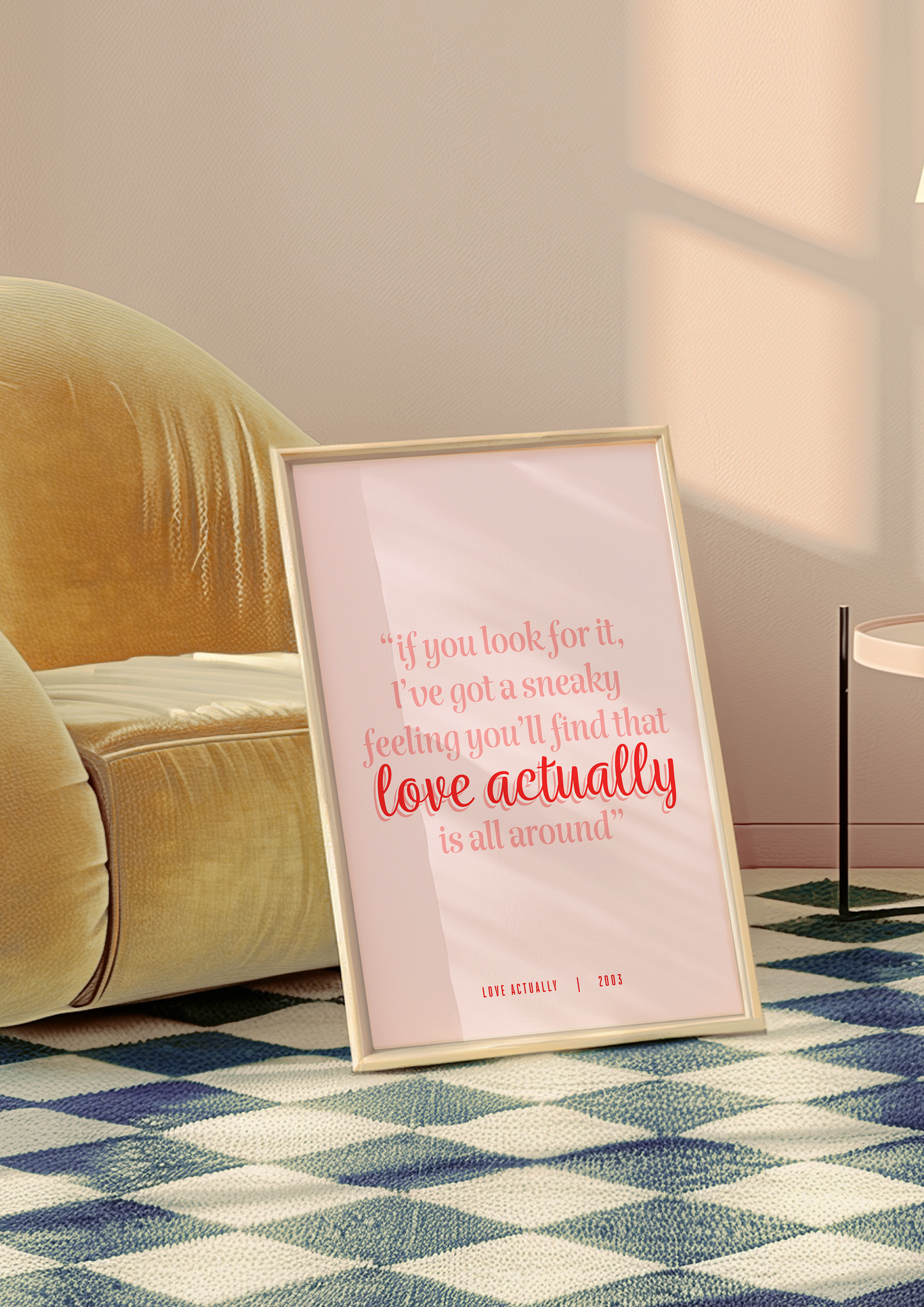 Love Actually Inspired Print