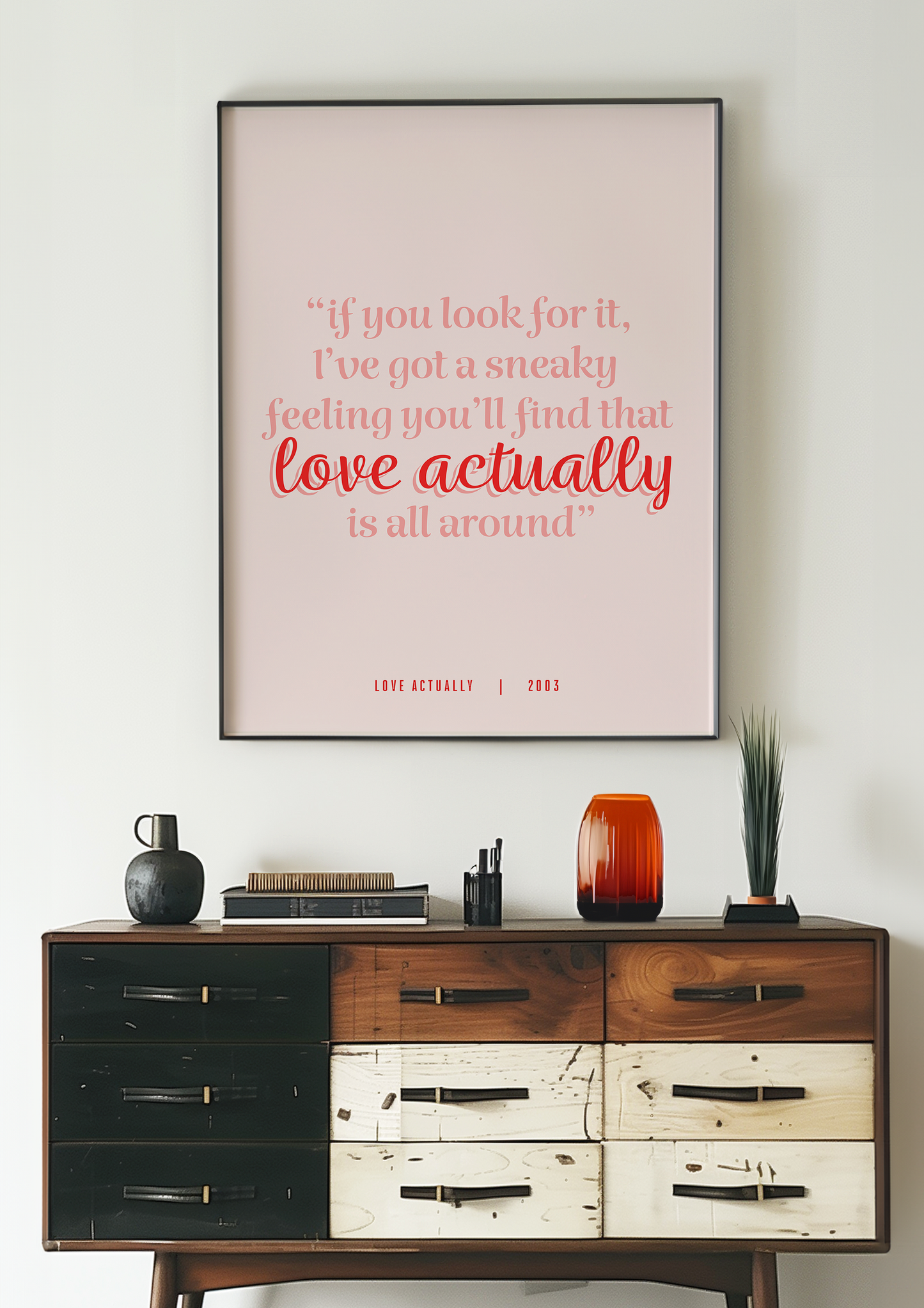 Love Actually Inspired Print