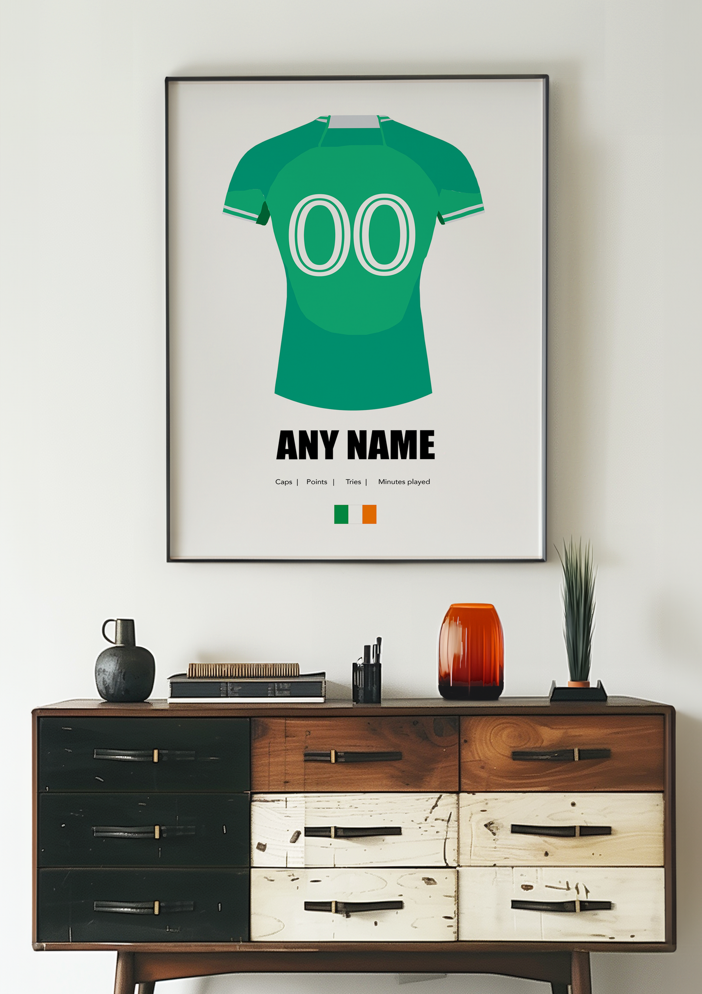 Ireland Rugby Custom Shirt Print