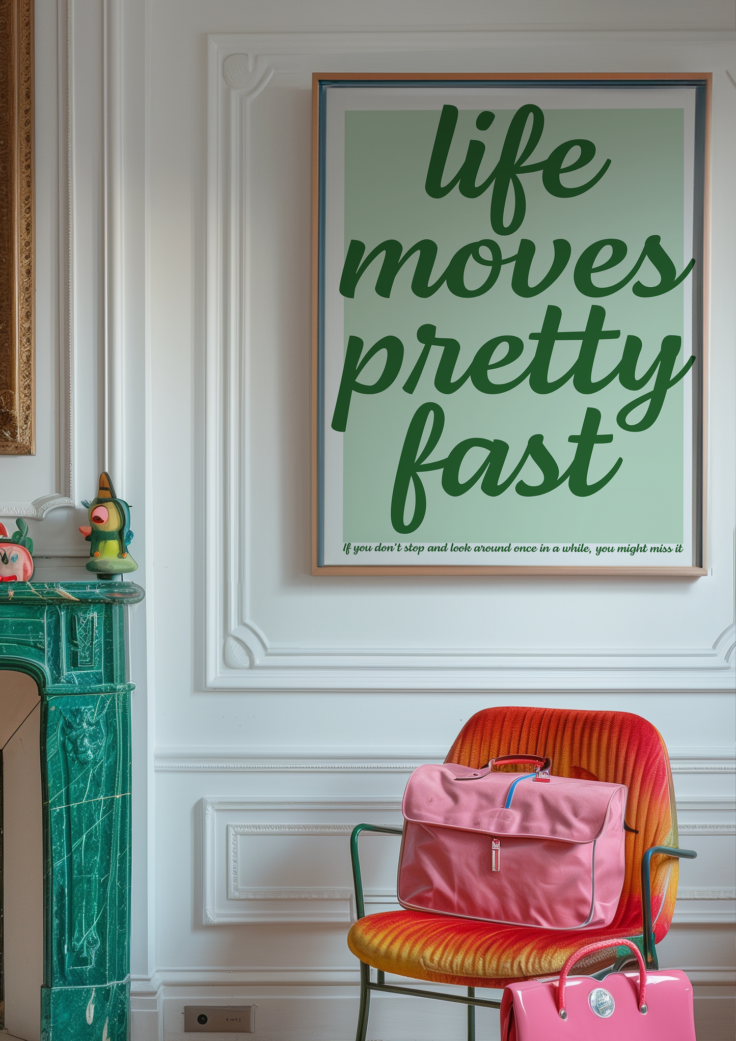 Life Moves Pretty Fast Print