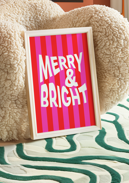 Merry & Bright Print